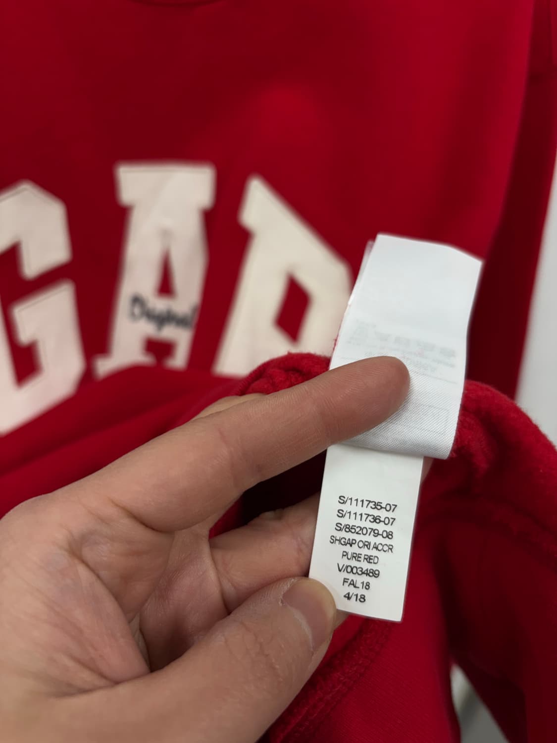 갭 맨투맨 상품이미지6