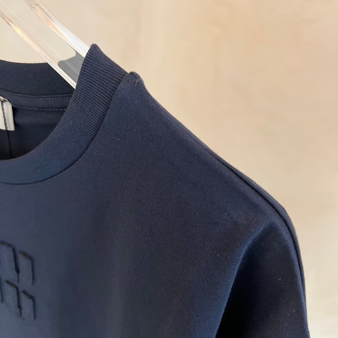 미우미우 로고 장식 저지 티셔츠 상품이미지8