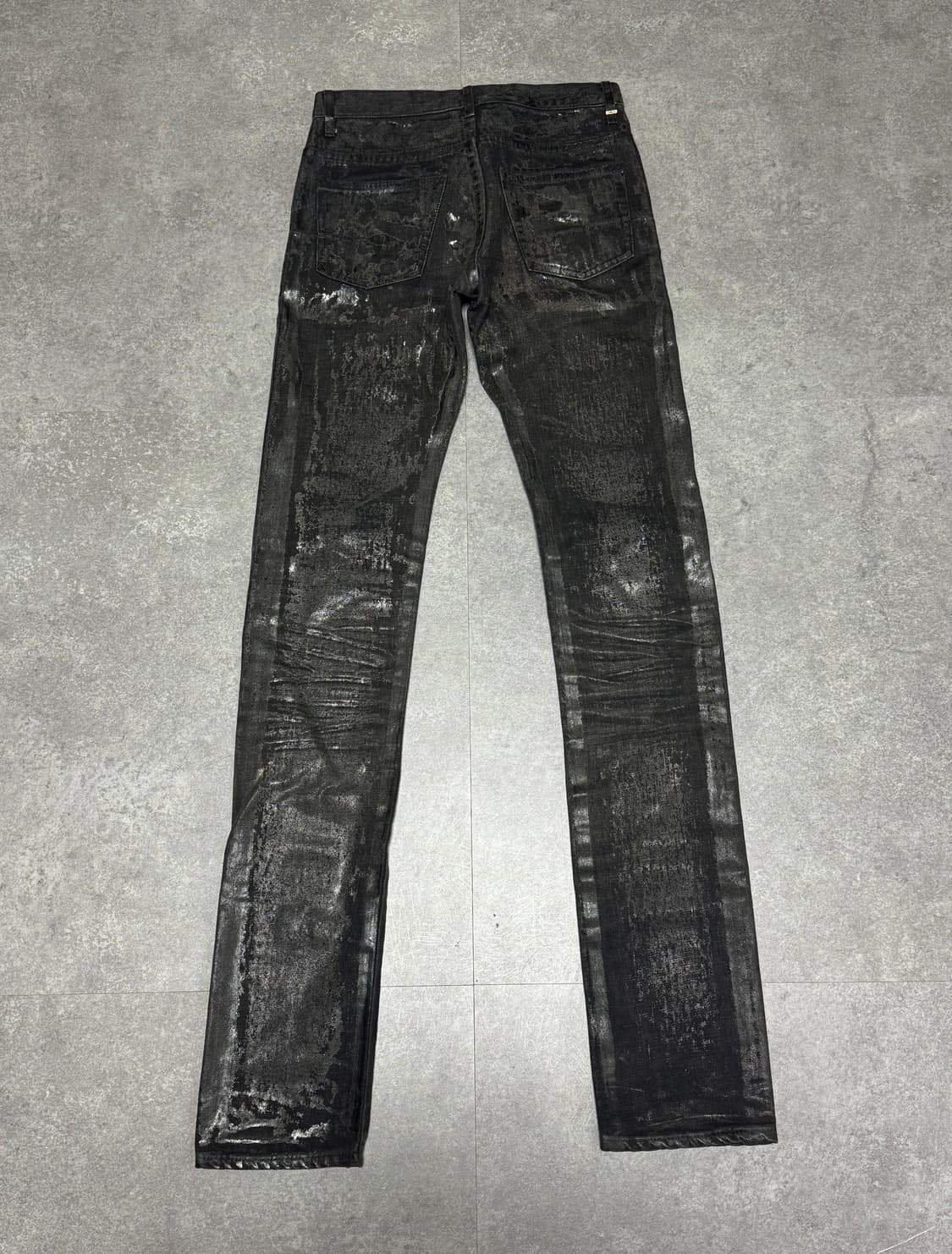 디올 FW09 블랙 왁스 코팅진 상품이미지2