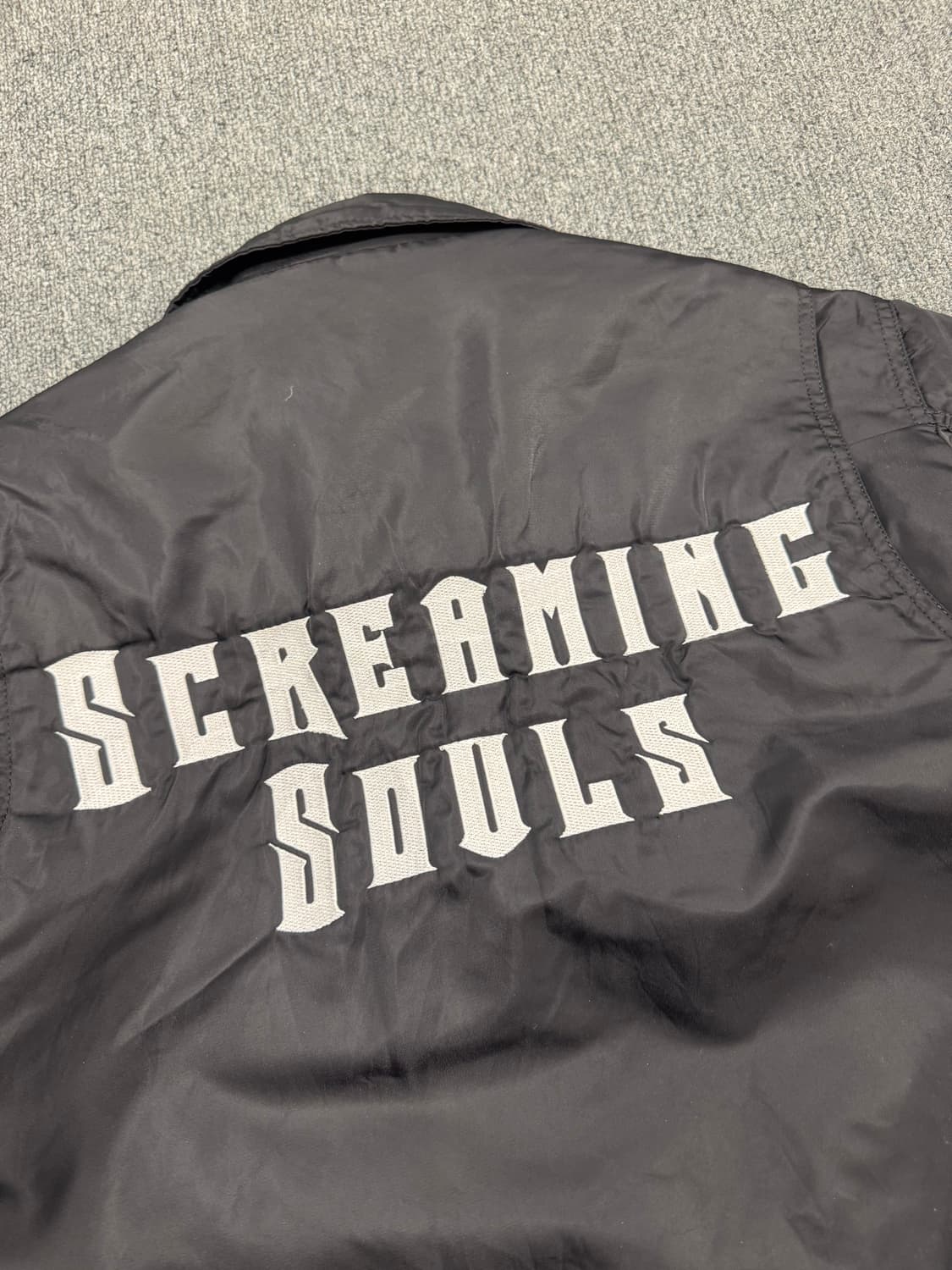 S)USA BUSTER 빈티지 CWU-36 블랙 플라이트 자켓 항공점퍼 상품이미지6