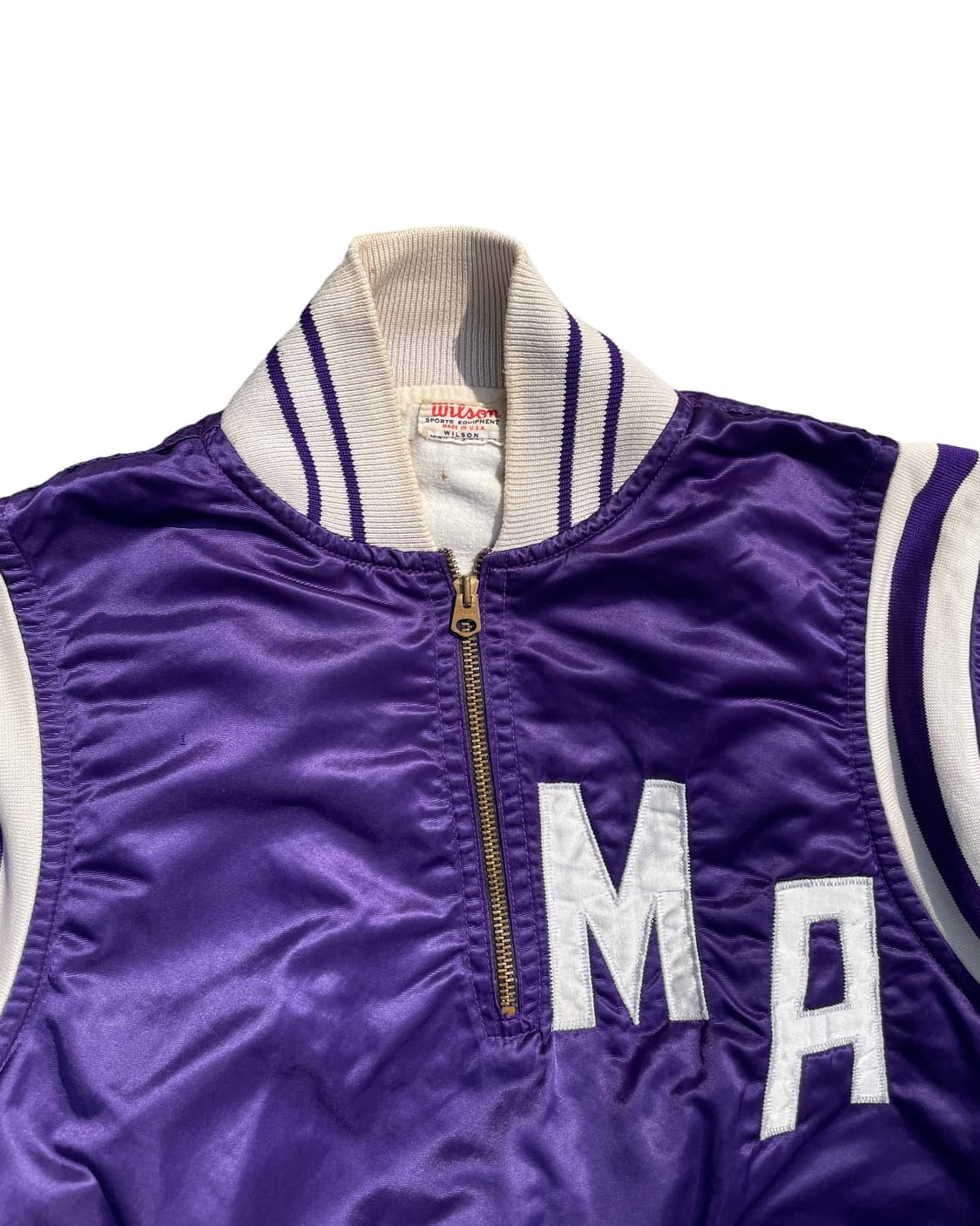 40s wilson quarter zip shirts 상품이미지2