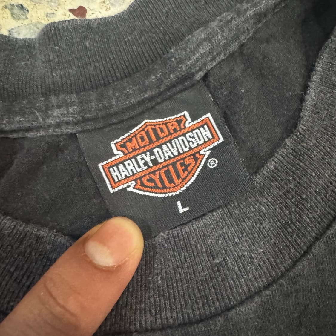 [L] 89 Harley davidson 할리데이비슨 프린팅 티셔츠 상품이미지8
