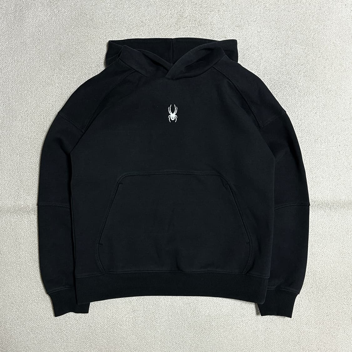 스파이더 우먼스 드롭 숄더 후디 상품이미지2