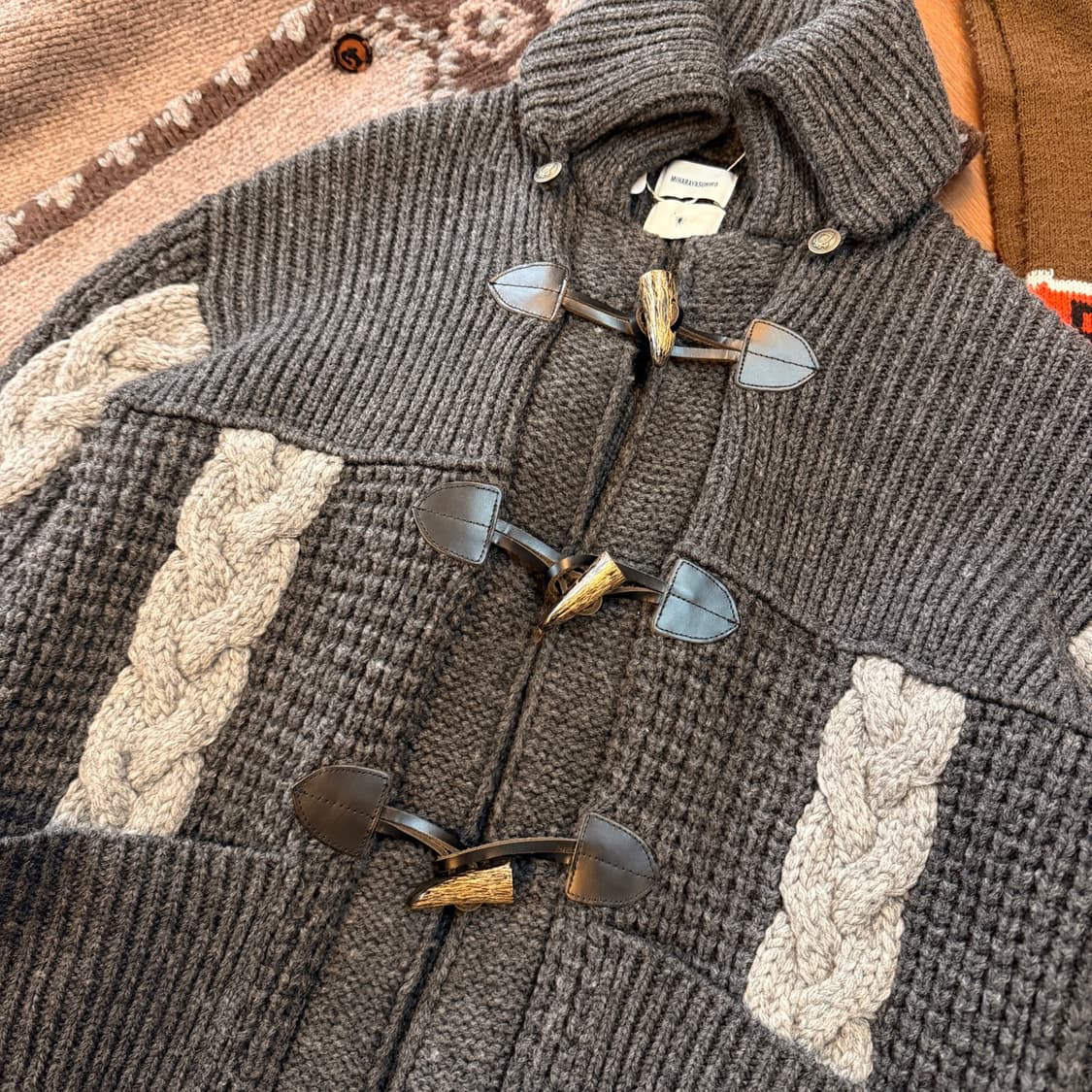 미하라 야스히로 니트 가디건  상품이미지4