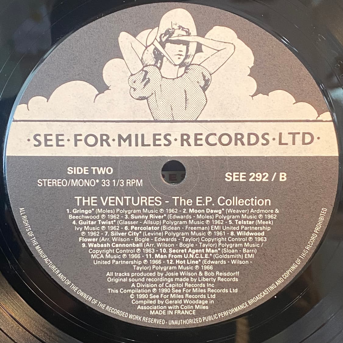 (LP-Surf) The Ventures -The EP Coll 상품이미지5