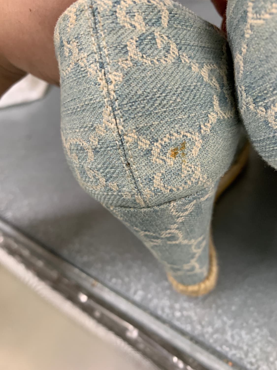 구찌 데님 펌프스 36.5(235) (Gr-3353) 상품이미지4