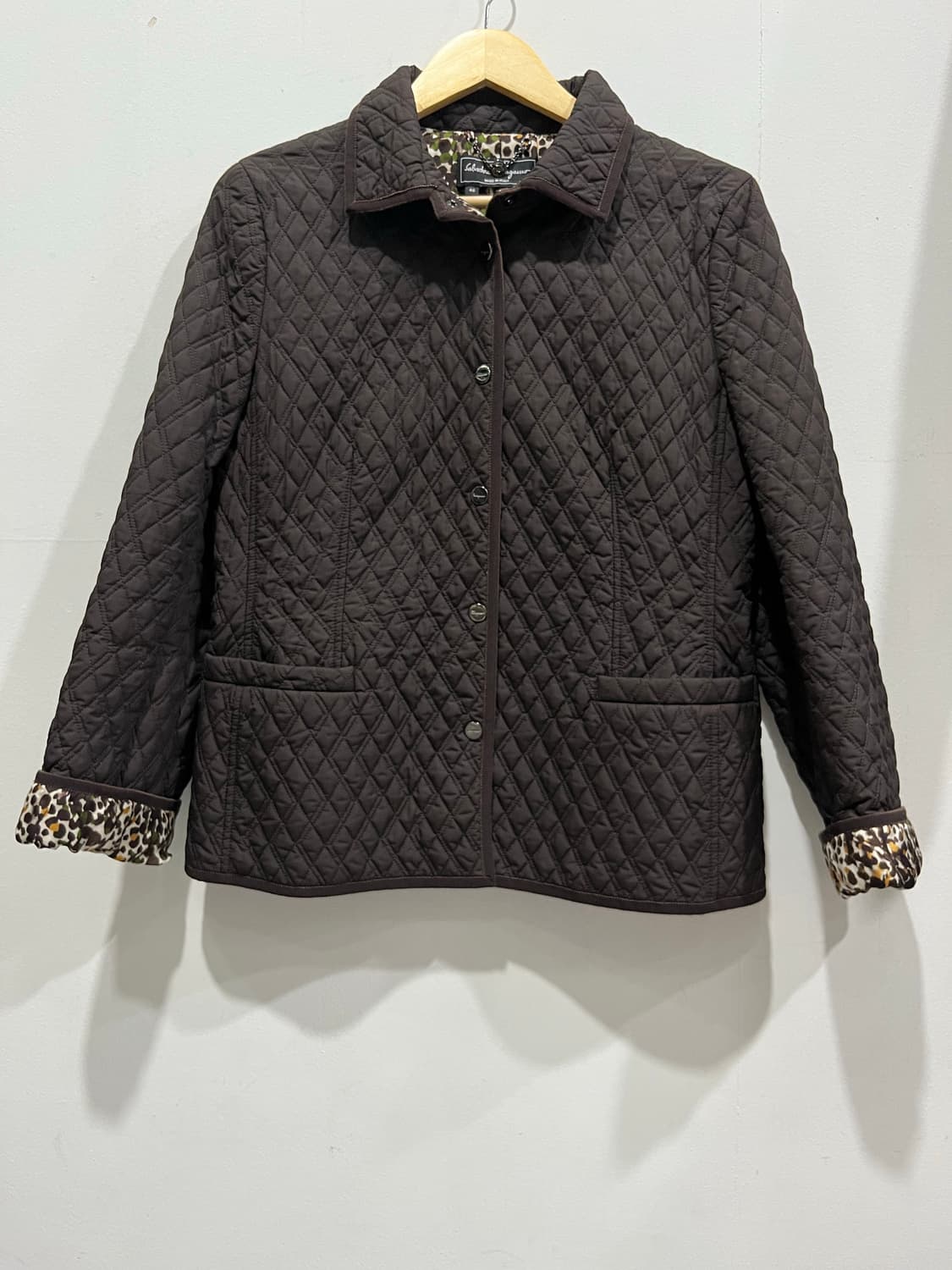 살바토레 페라가모 퀼팅 자켓 46 정품 상품이미지1