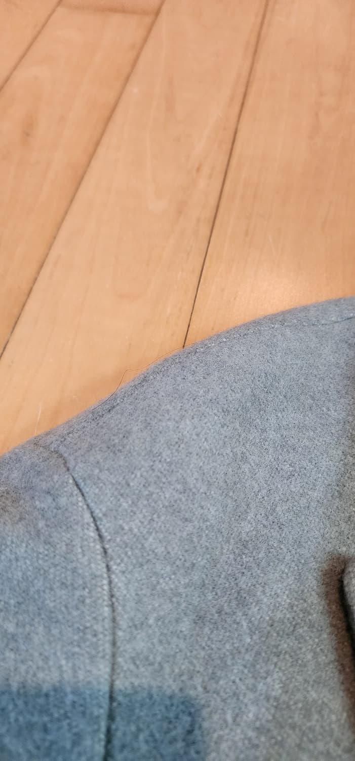 (새상품)TNGT 싱글 모직코트 오버핏 S~M 상품이미지8