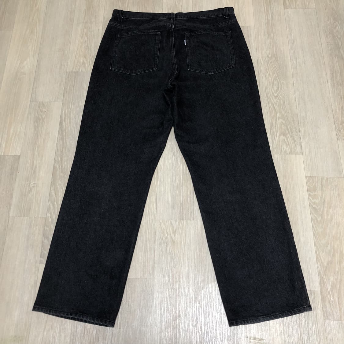 (35-36) 아영상사 AYC 스탠다드진 흑청 블랙 데님 상품이미지7