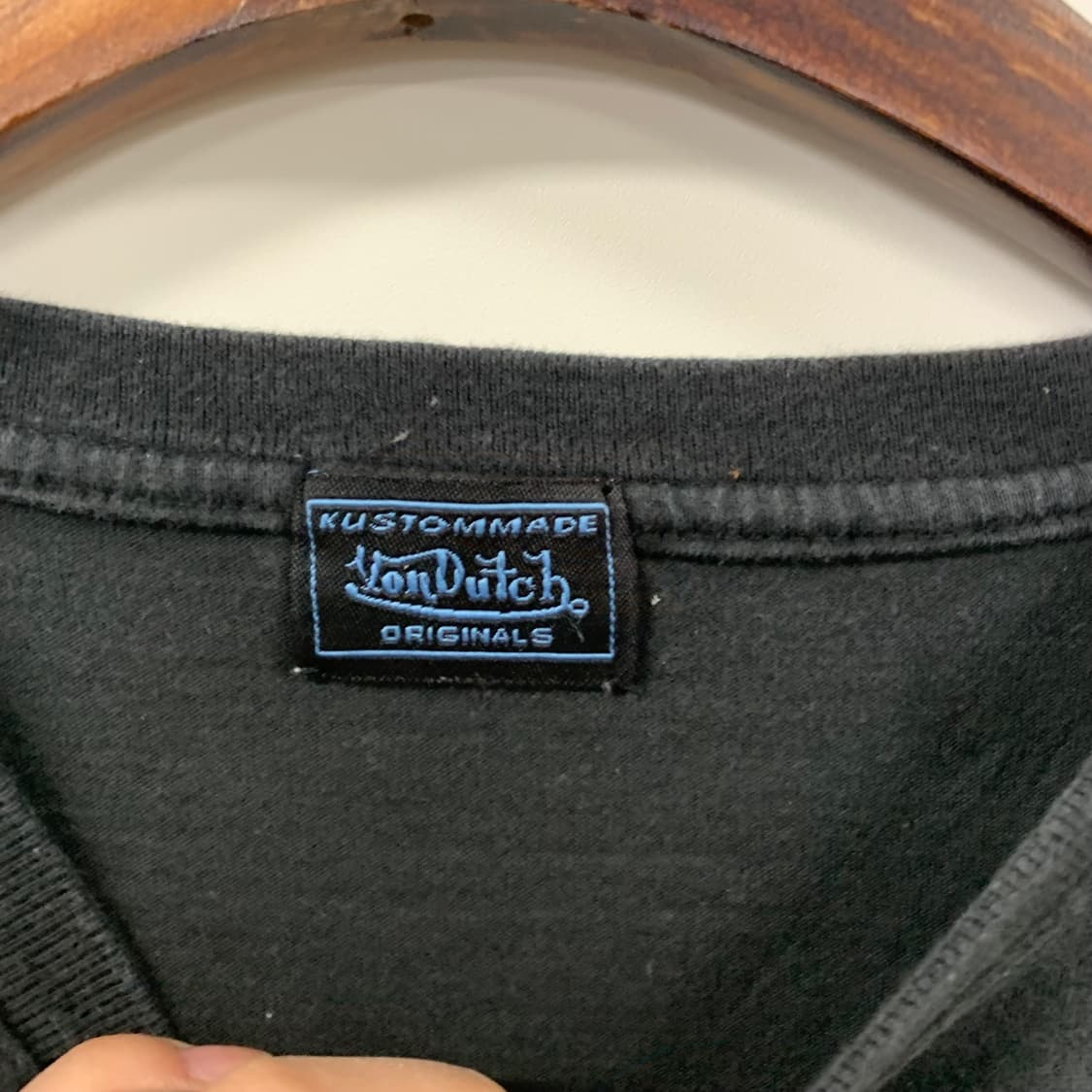 본더치 y2k 와투케 블랙 롱슬리브 긴팔티 상품이미지7