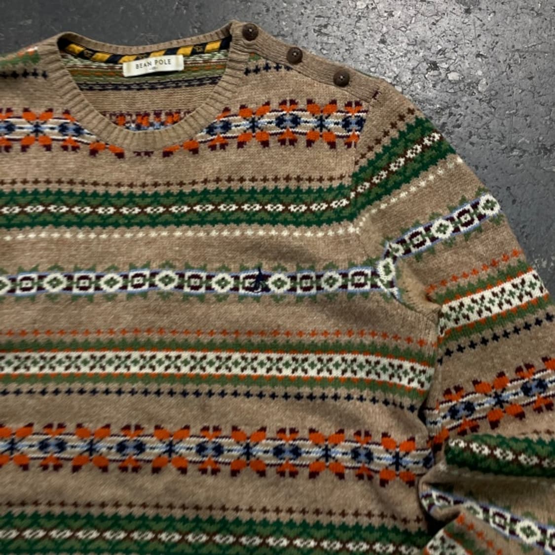 100 빈폴 노르딕 니트  상품이미지2