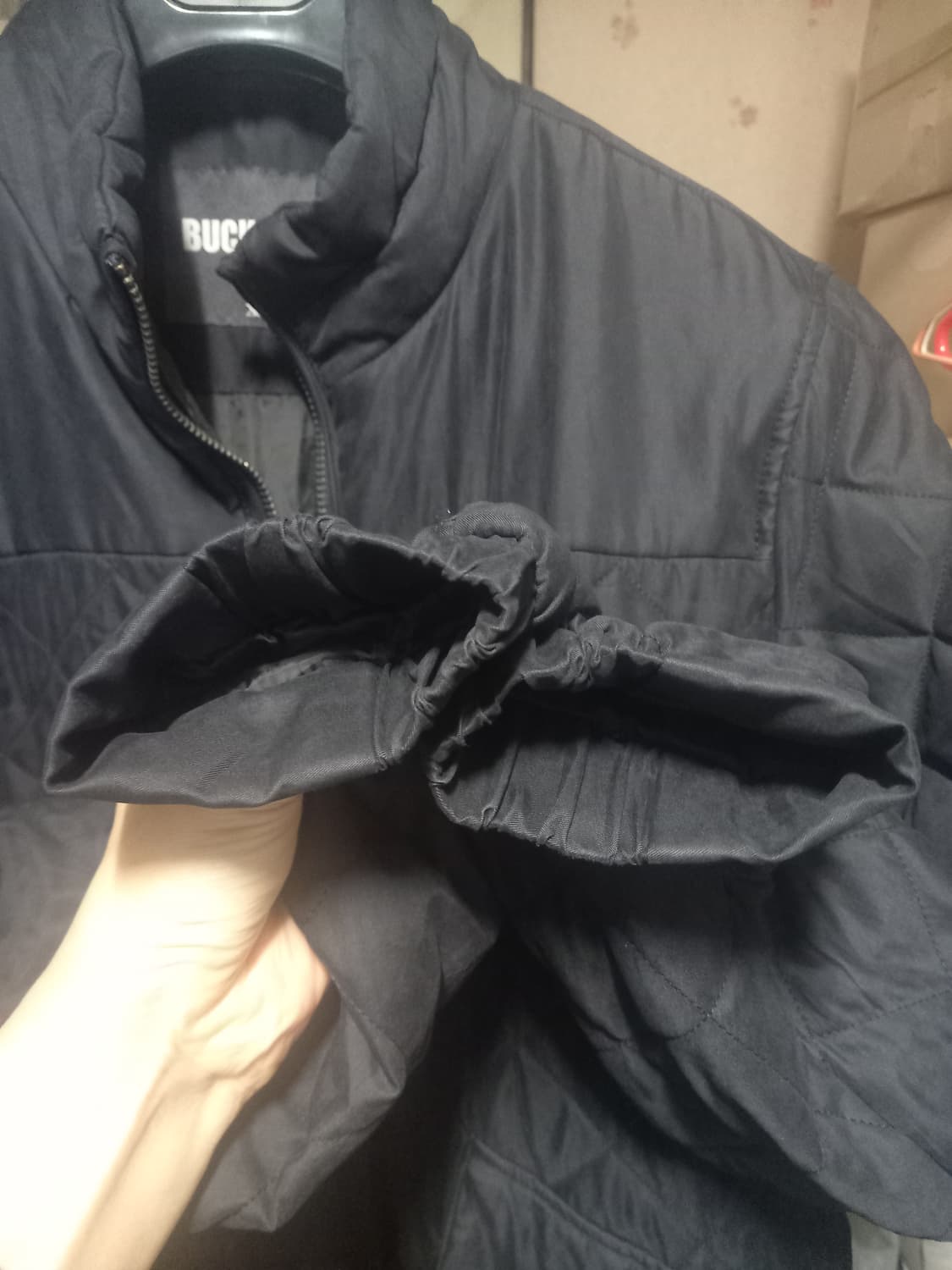 [버커루]퀄팅 점퍼 XL(105)사이즈 네이비 상품이미지9