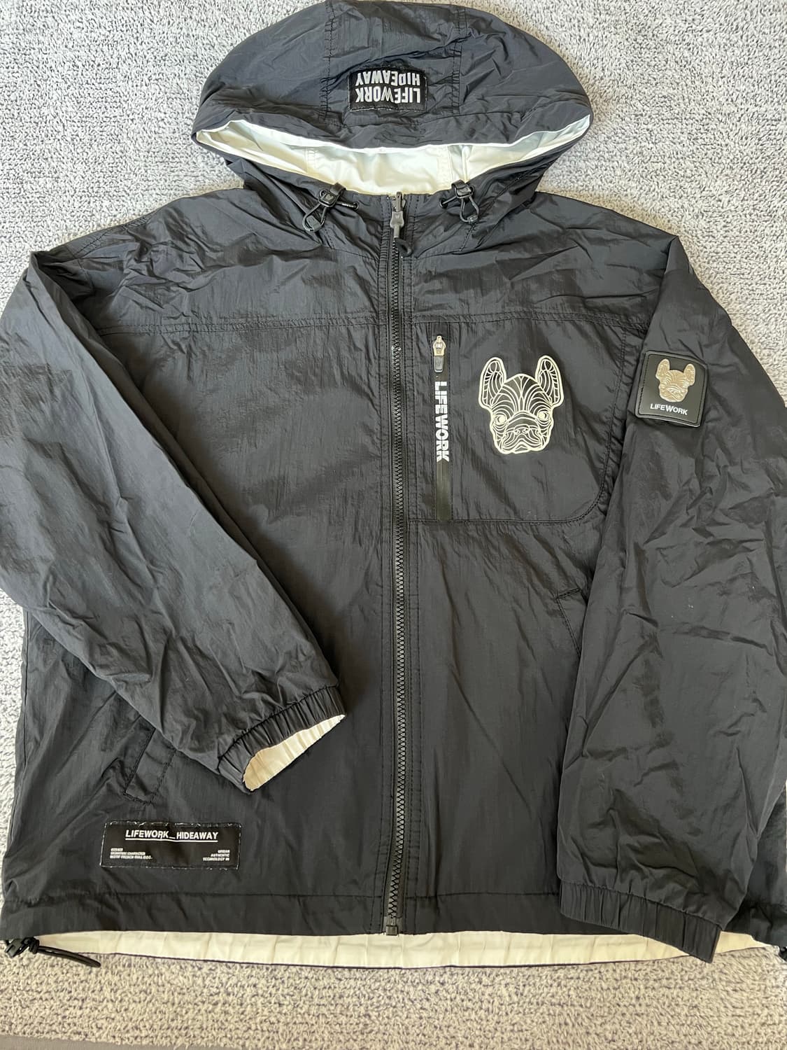 라이프워크빅라독 바람막이 후드 자켓 상품이미지1