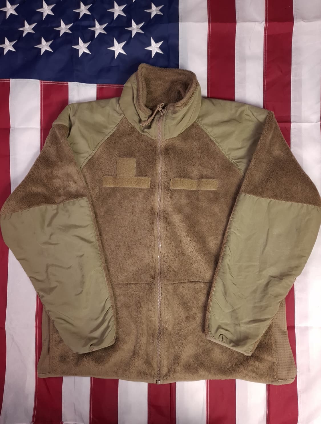 오리지날 미군 지급용 신형 OCP 폴라텍 후리스자켓 상품이미지1