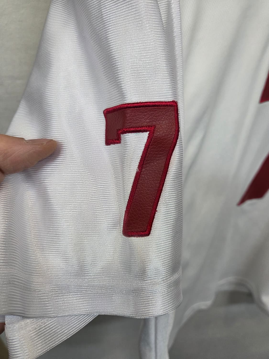 빈티지 calem club 가죽로고 져지 반팔 xl 상품이미지4