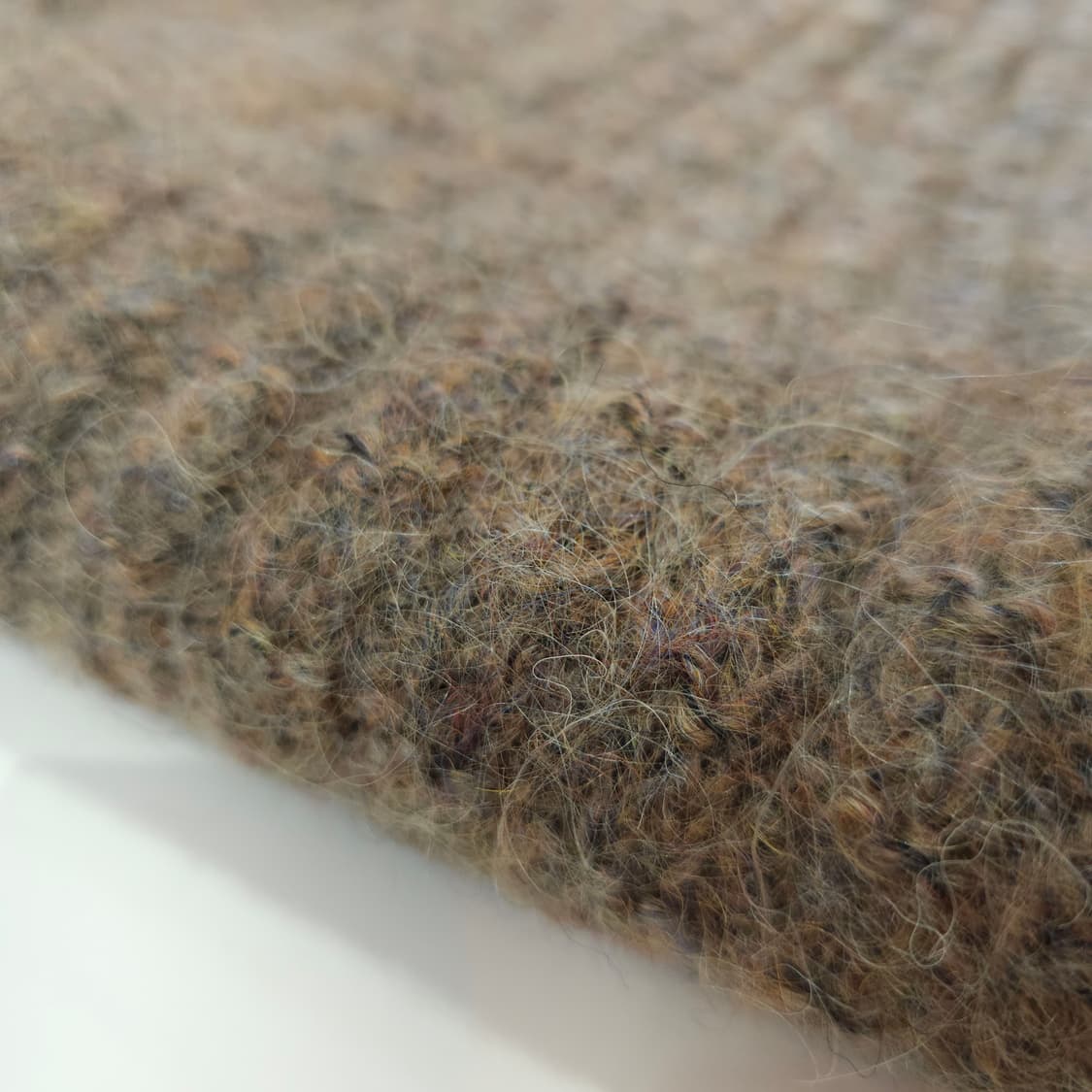 울 브라운 컬러믹스 레이어드 조끼 베스트 상품이미지7