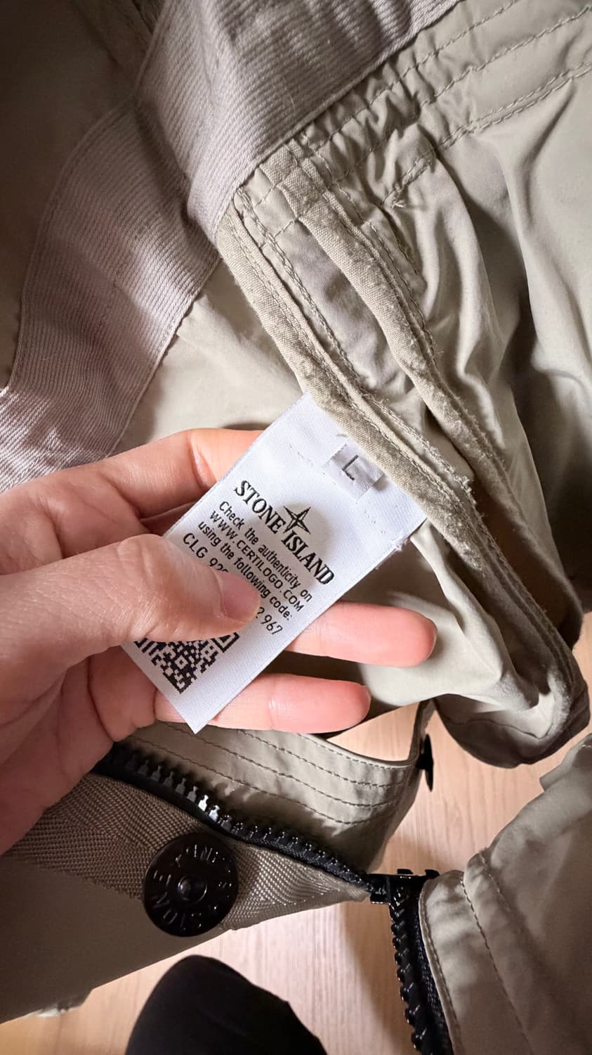 스톤아일랜드 마이크로랩스 필드 자켓 L 상품이미지7