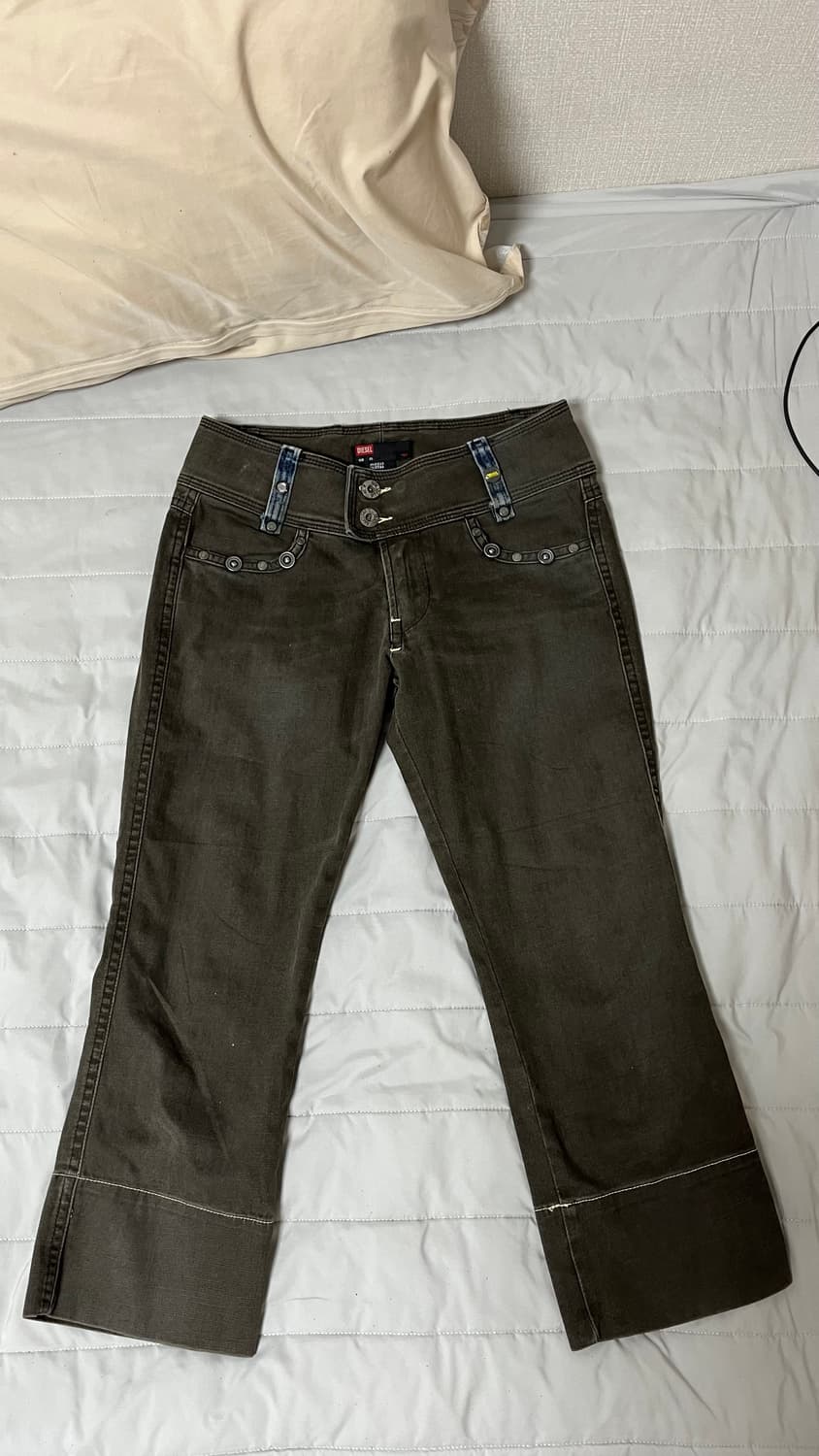 빈티지 디젤 로우라이즈 카프리팬츠 25 상품이미지1
