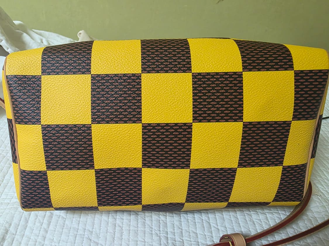 루이비통 스피디25 반둘리에 다미에 팝 상품이미지7