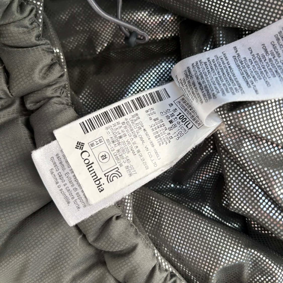 [L]컬럼비아 알레스카 후드 다운 자켓 패딩 상품이미지5