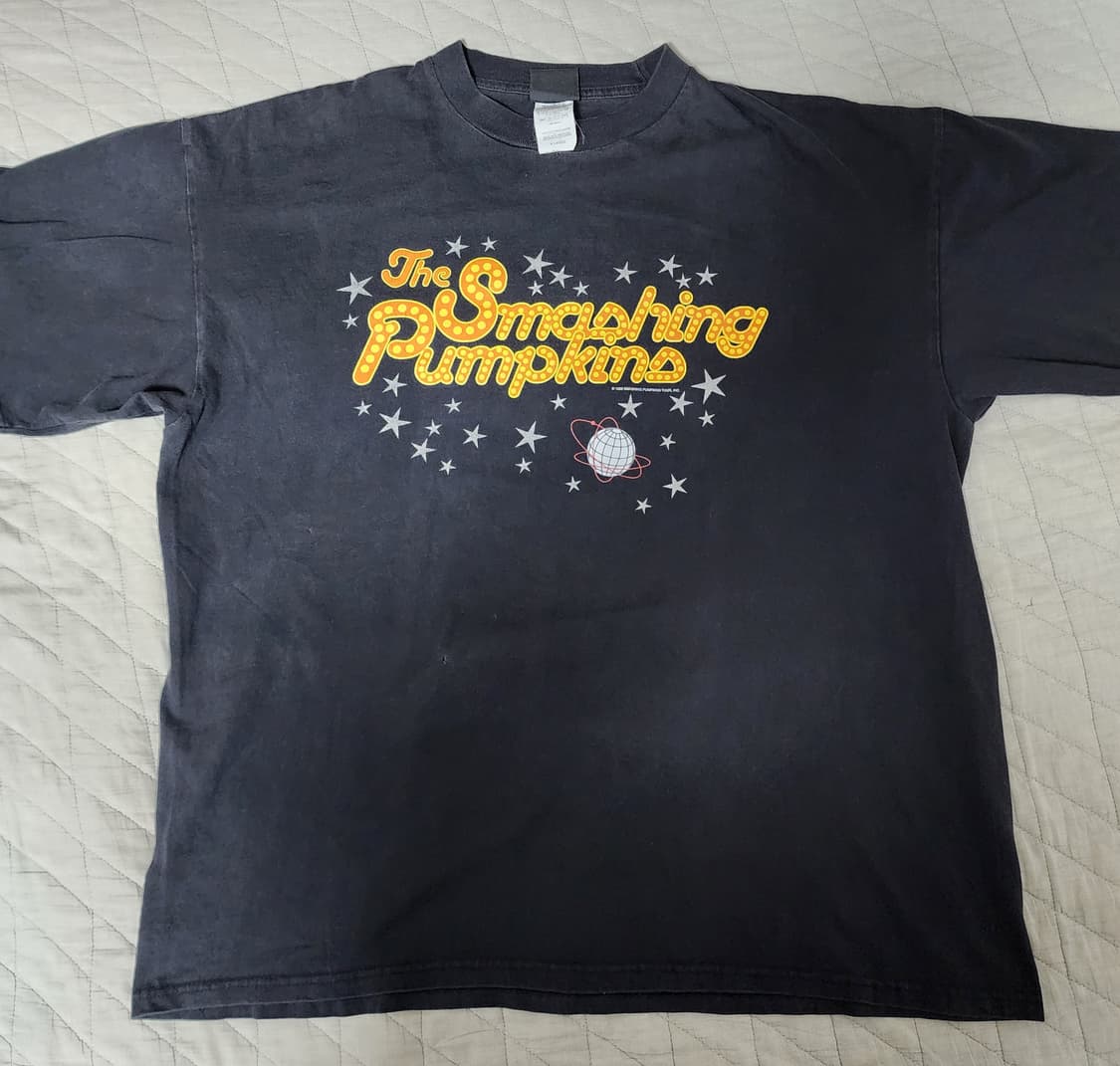 [XL] 90s 스매싱펌킨스 로고 빈티지 밴드티 상품이미지1