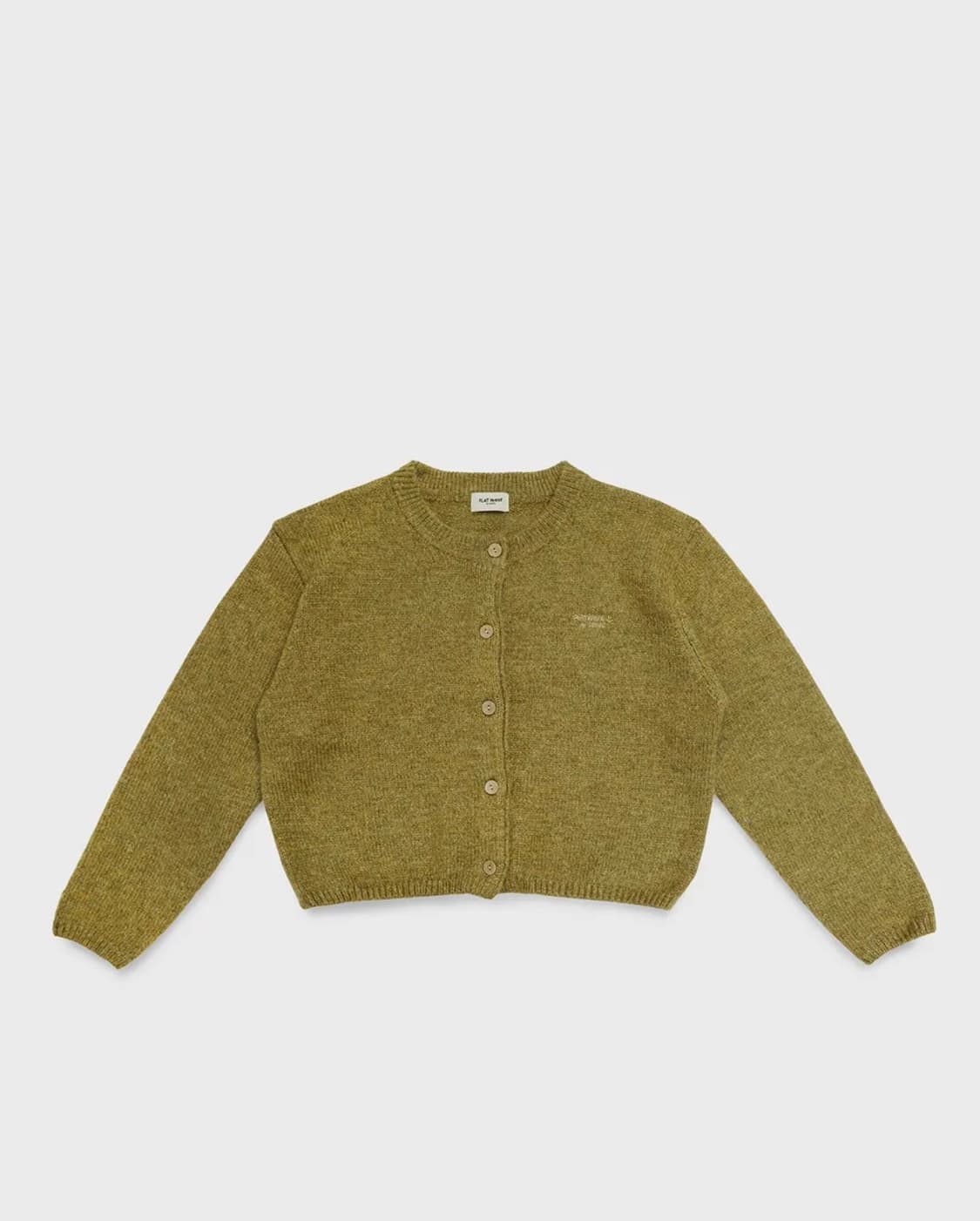 Ebbe Mild Wool Cardigan Khaki 상품이미지1