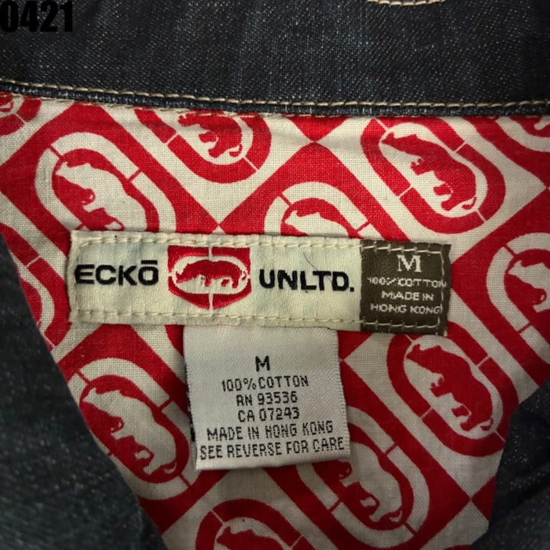 에코 언리미티드 데님 남방 자켓 m 상품이미지3