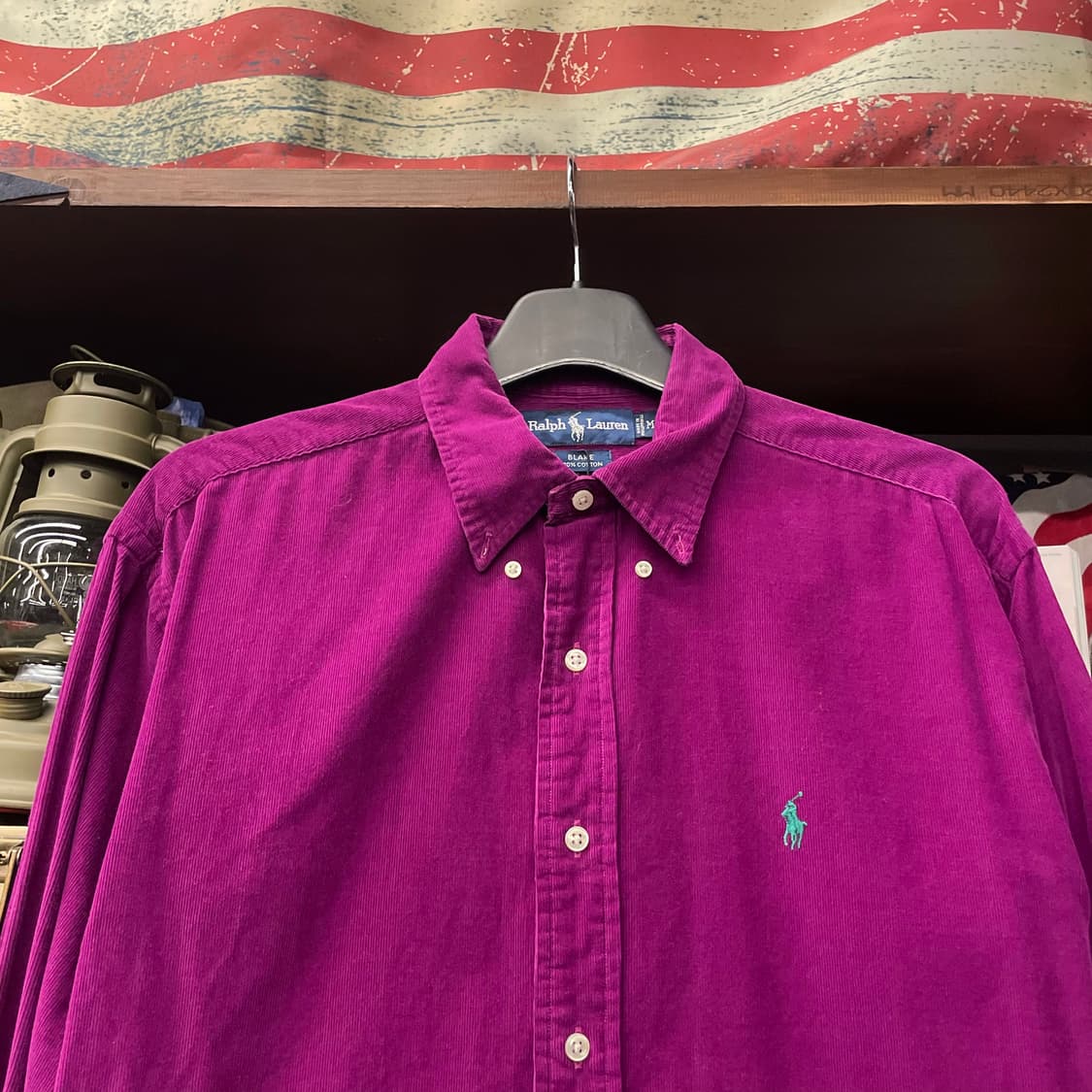 90s 폴로 랄프로렌 블레이크 핏 코듀로이 셔츠 N415 상품이미지3