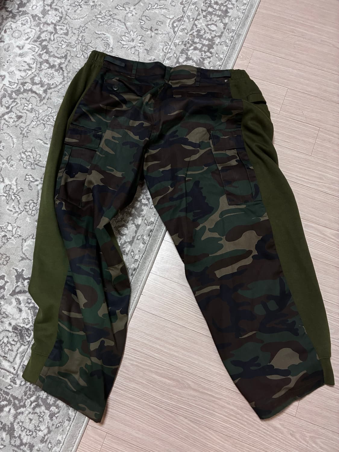 블레스 오버조깅 카모 팬츠 S 상품이미지1