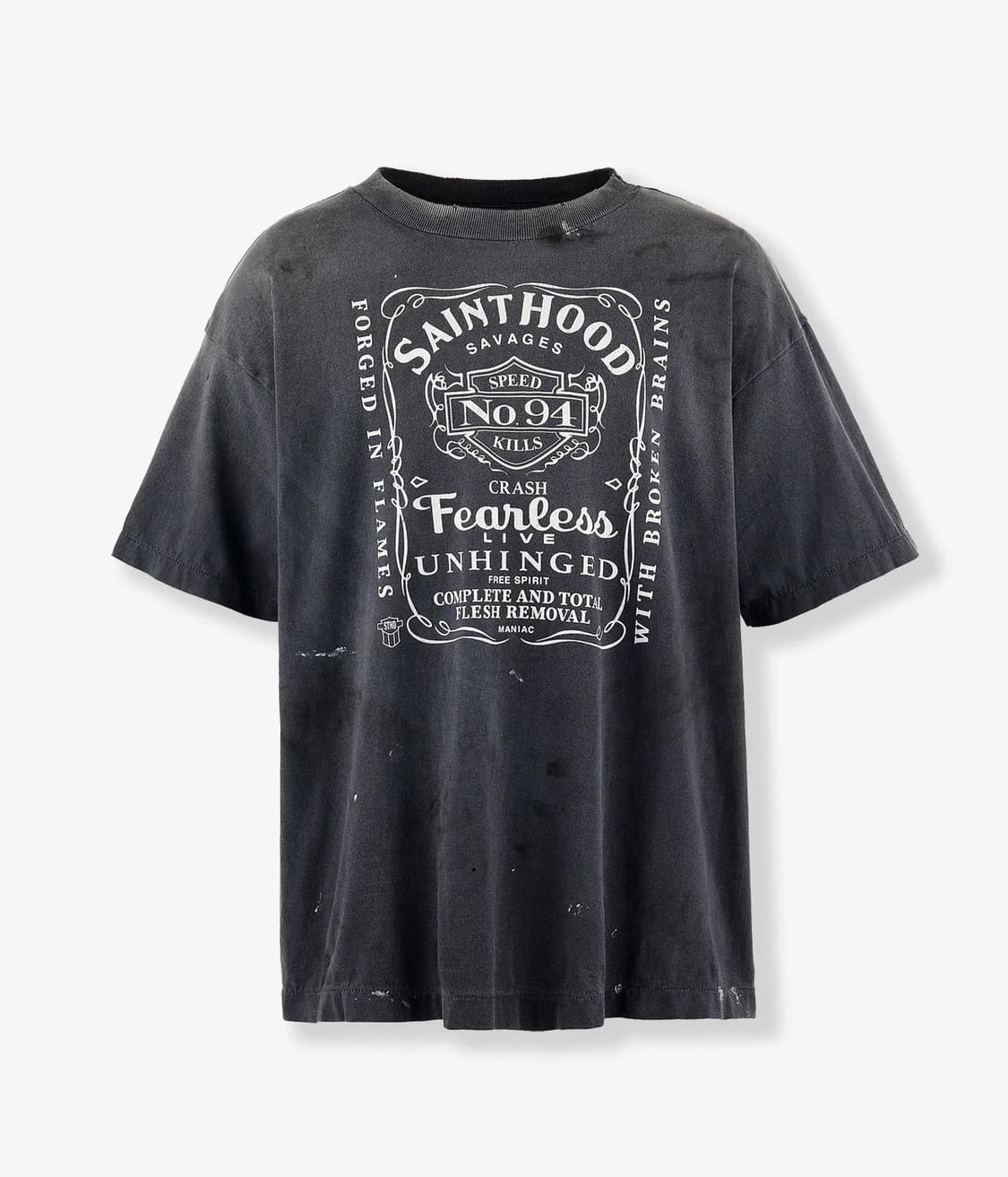 [XL] 세인트미카엘x네이버후드 SS TEE FEARLESS 판매합니다 상품이미지1