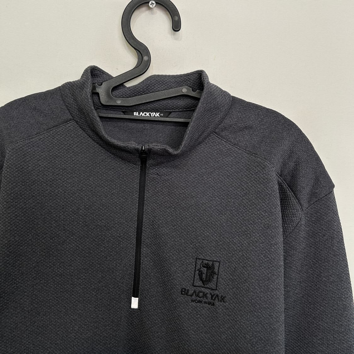 블랙야크 남성 기모 반집업 티셔츠 110 상품이미지2