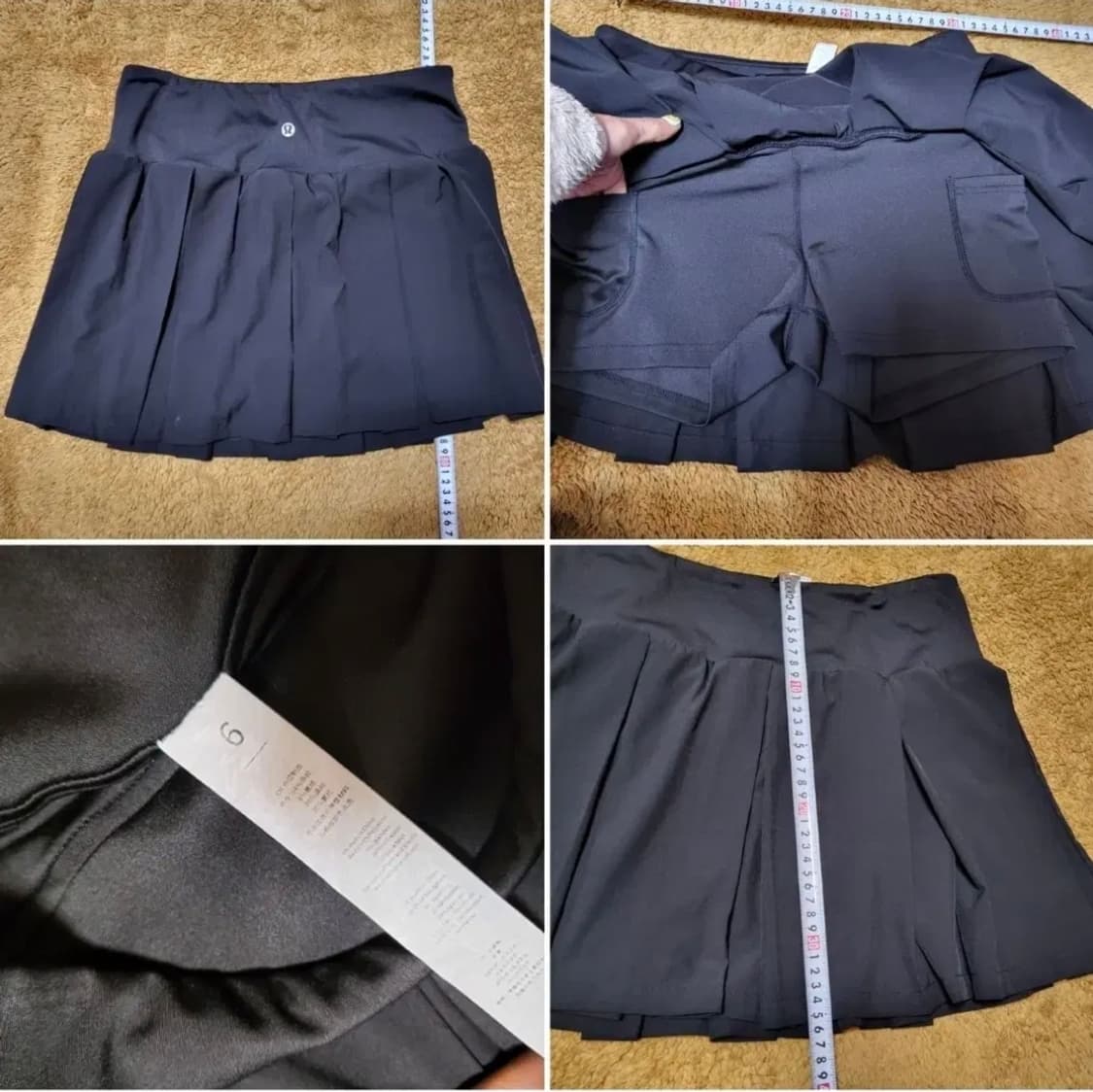 룰루레몬 6size  스커트 s~55 날씬66 상품이미지6