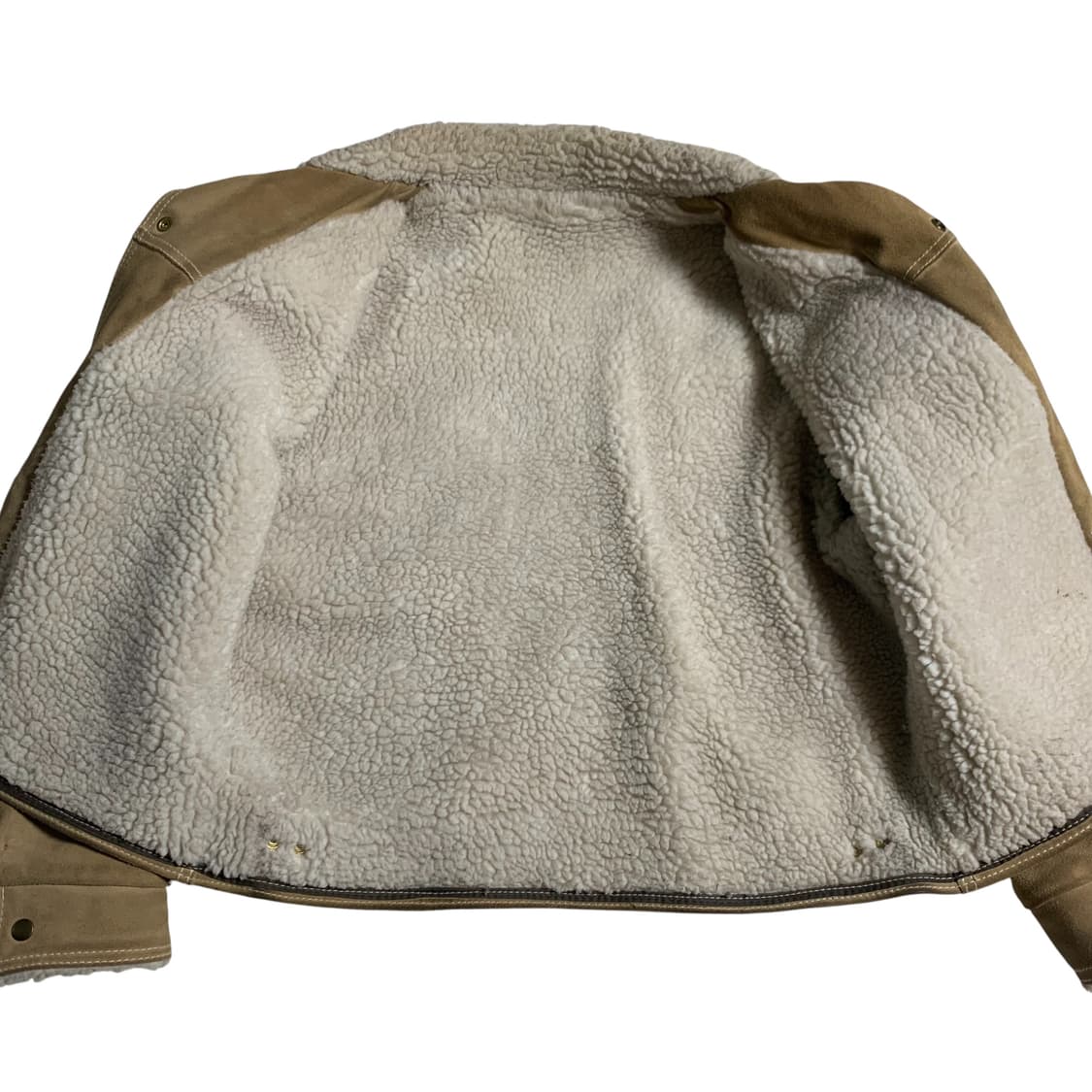 [XL] 70s suede Sherpa leather jacket 상품이미지5