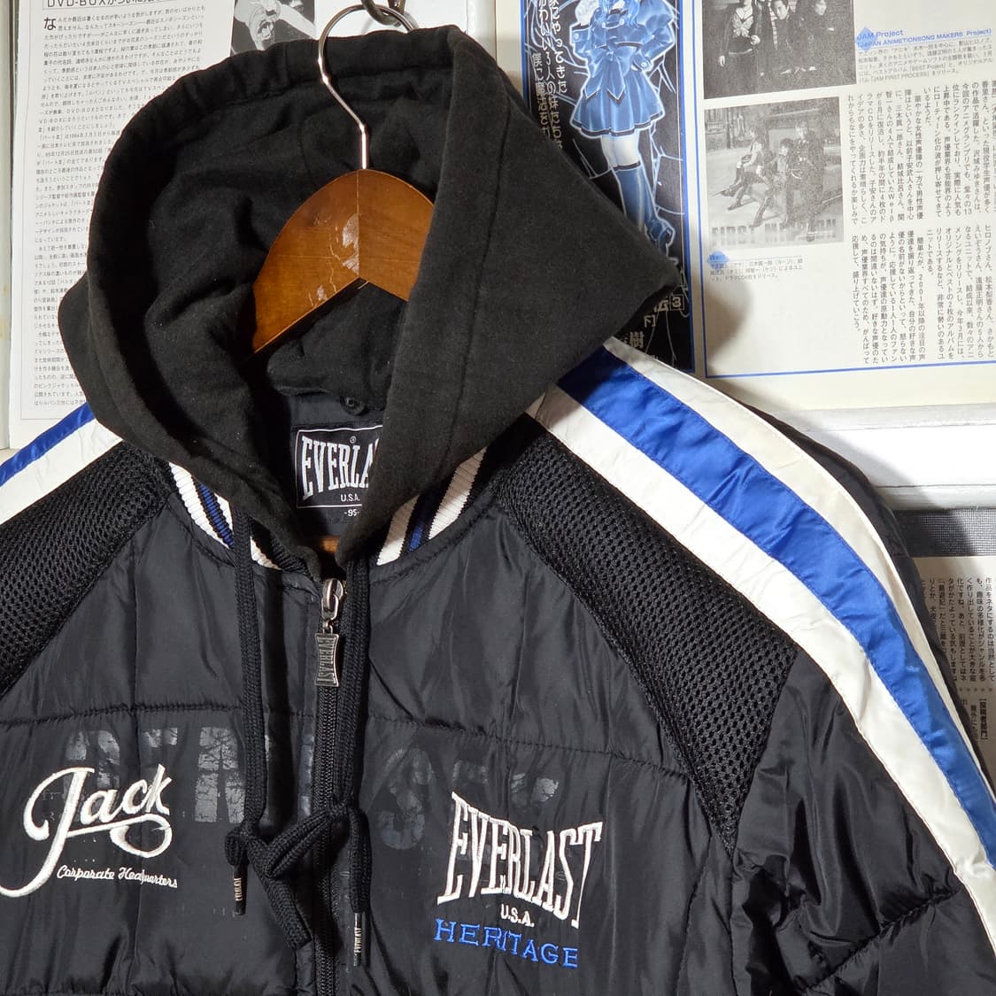 에버라스트 퀼팅 누빔 바시티 점퍼 상품이미지4