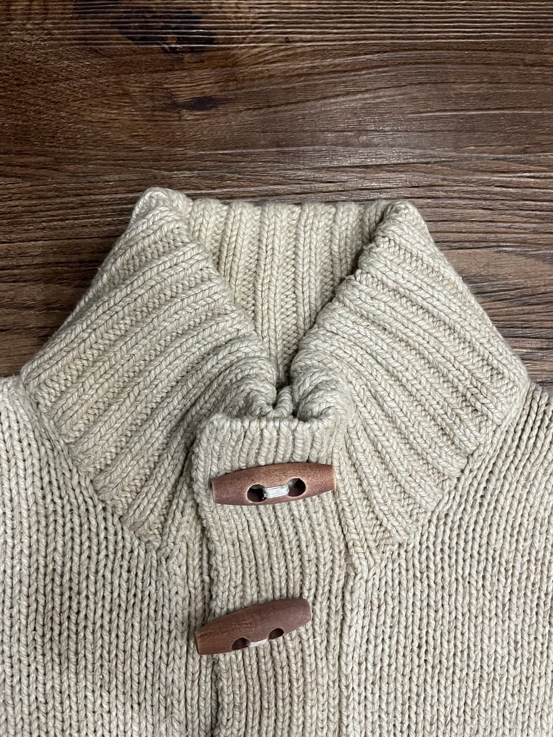 폴로 랄프로렌 베이지 토글 성조기 니트 스웨터 상품이미지6