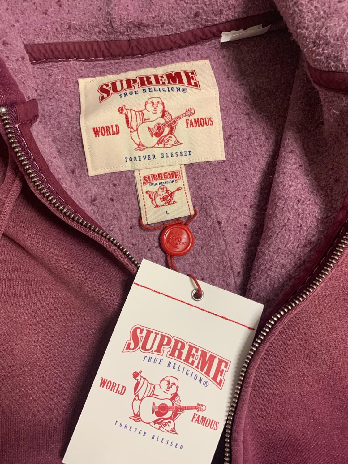 [새제품] 슈프림 X 트루 릴리젼 후드집업 상품이미지4