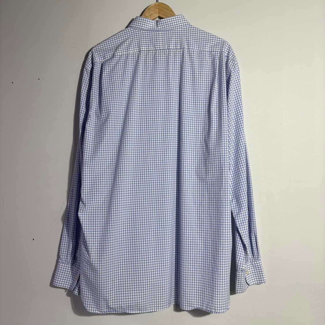 폴로 랄프로렌 블루 미니 체크 셔츠 (무료배송) 상품이미지4