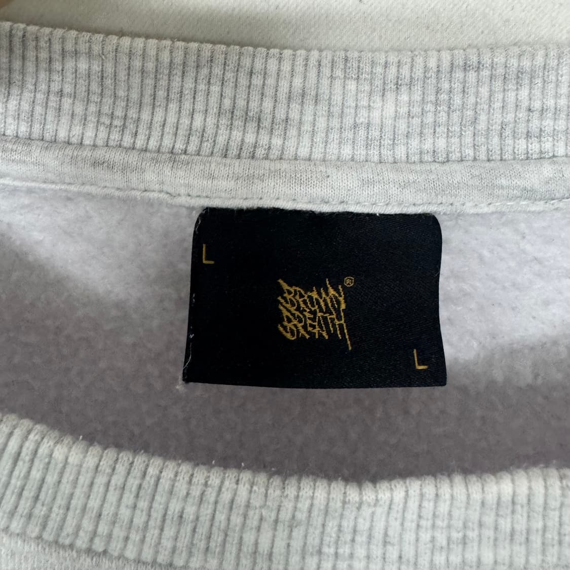 브라운브레스 로고 맨투맨 상품이미지3