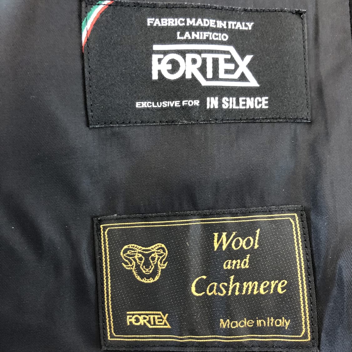 인사일런스 FORTEX이태리 캐시미어 로브 발마칸코트 90-95 상품이미지7