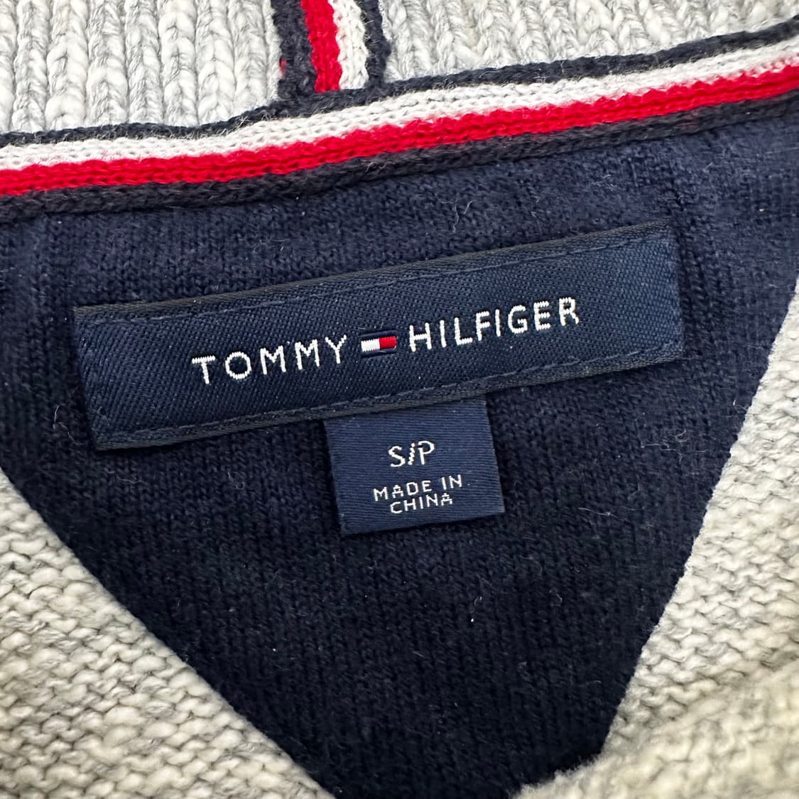 타미힐피거 스웨터 니트 그레이 S 상품이미지3