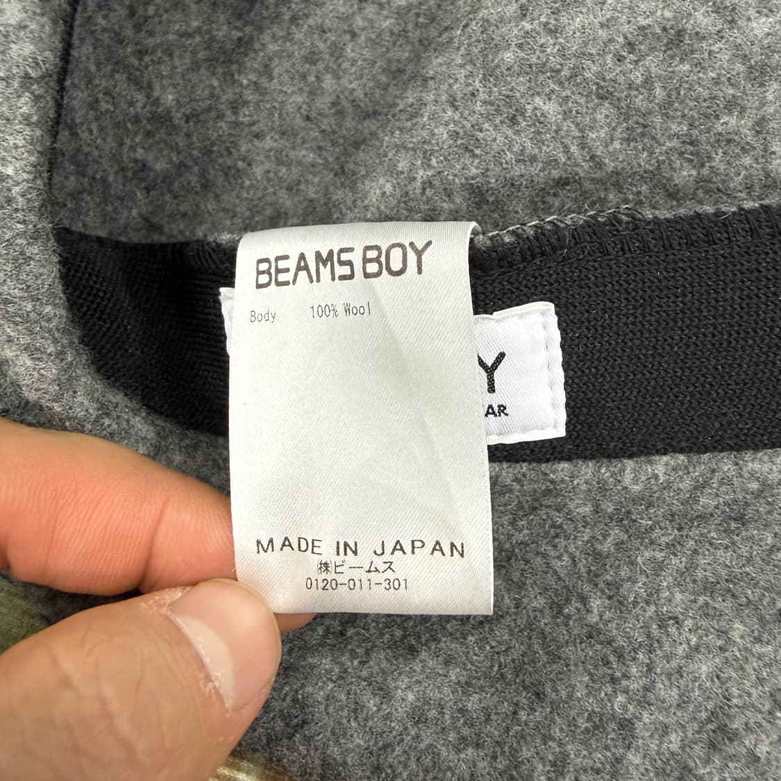 JPN 빔즈 보이 beams boy 베레모(그레이) 상품이미지5