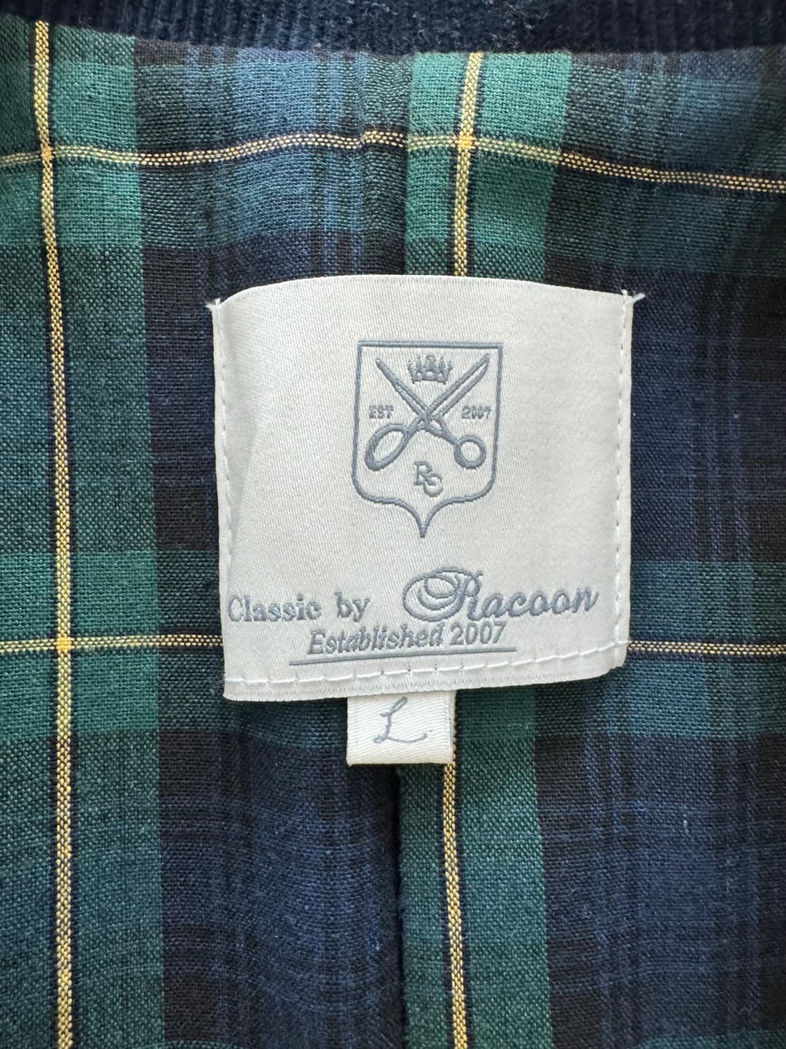 코듀로이 스포츠 자켓 네이비 L 상품이미지2