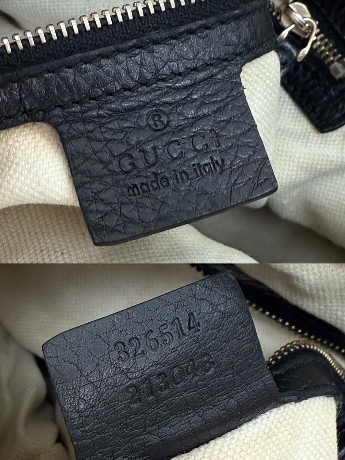Gucci Black Leather Hobo Bag 326514 상품이미지10