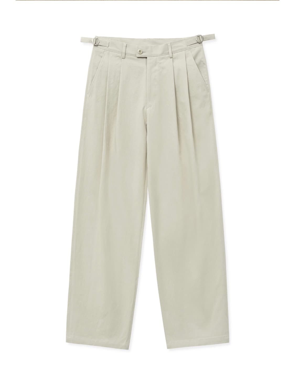(1) 노운 와이드 치노팬츠 아이보리 상품이미지1