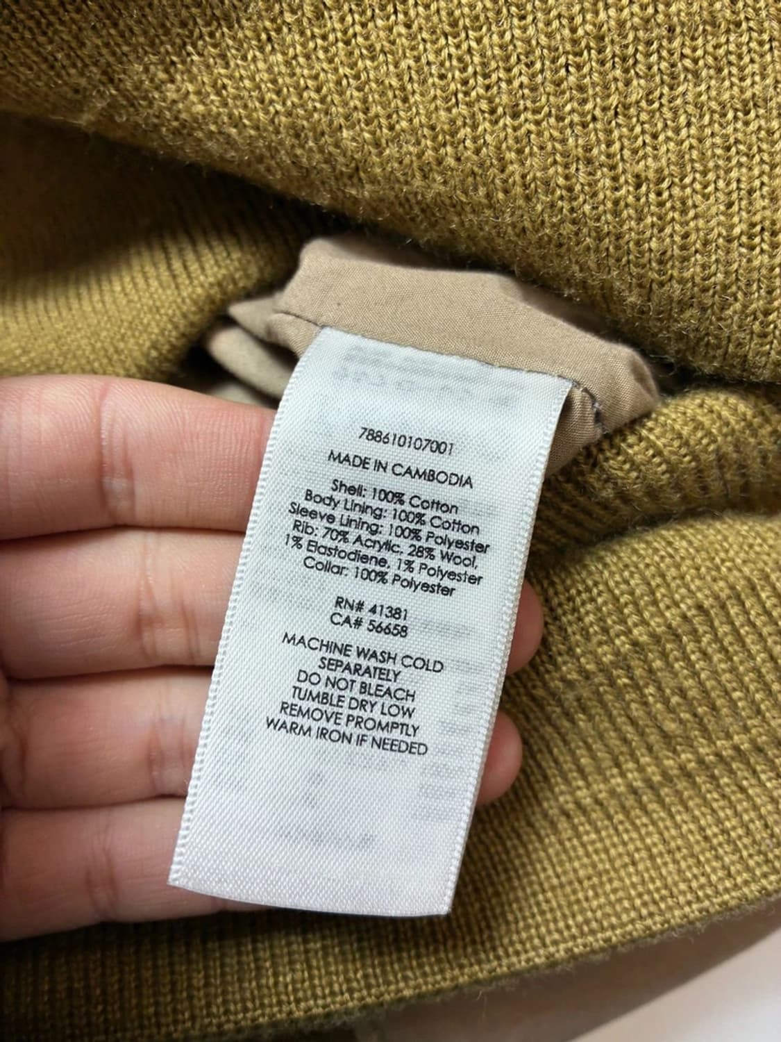 데님앤서플라이 00's B-15 밀리터리 탱커 자켓 PN8416 상품이미지8