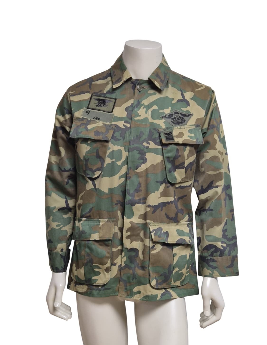 해군 구형 80s UDT/SEAL 중사 해마복 전투복 상의 자켓 (L) 상품이미지1
