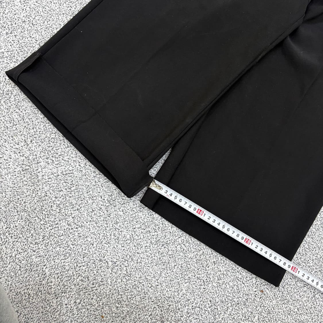 실측확인 보세 와이드 슬랙스 팬츠 0407J 상품이미지8