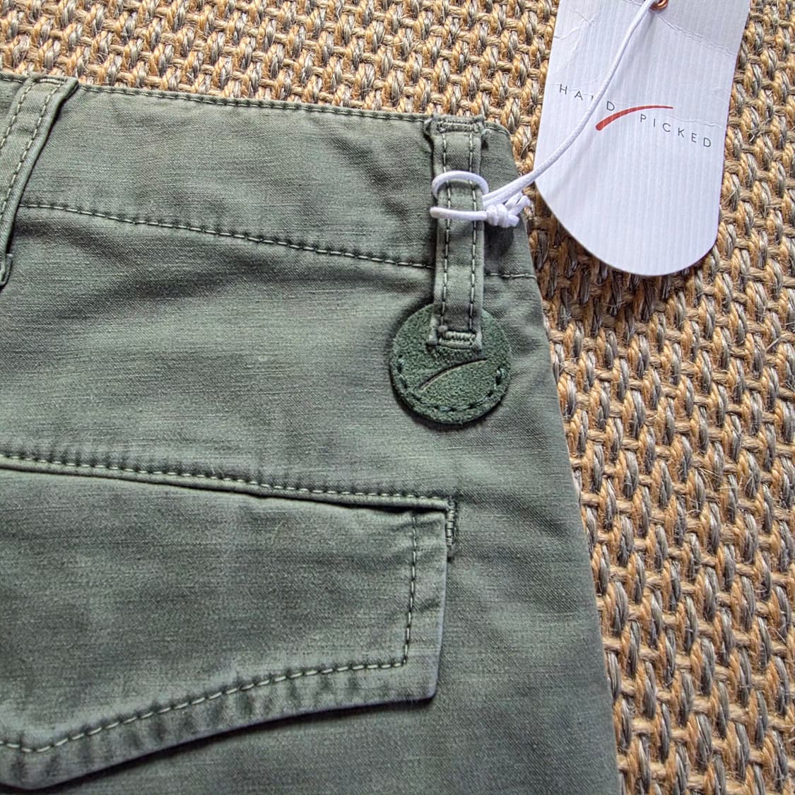 Handpicked 핸드픽드 역작 이탈리안 최상급 코튼 카고 치노 팬츠  상품이미지9
