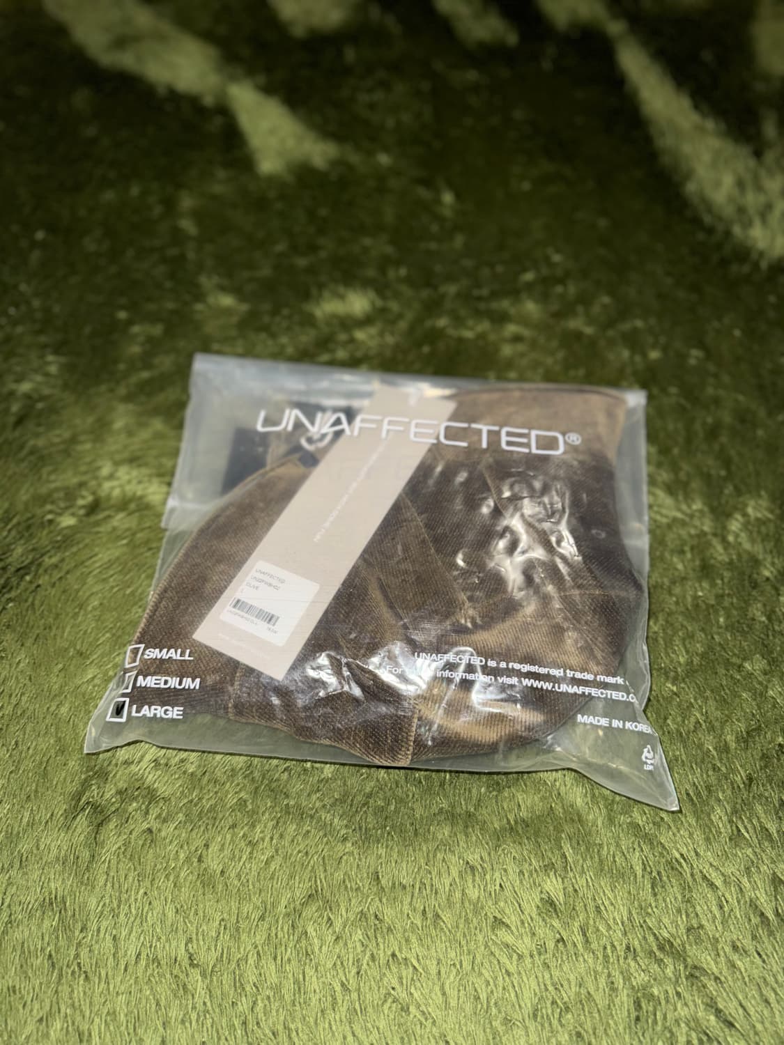 [L] Unaffected 언어펙티드 텍스쳐드 스트링 버킷햇 상품이미지7