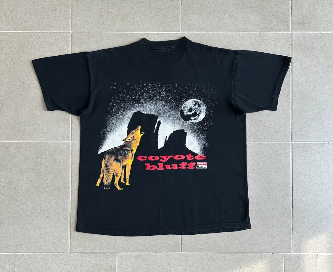 90s 빈티지 말보로 코요테 티셔츠 XL 상품이미지1